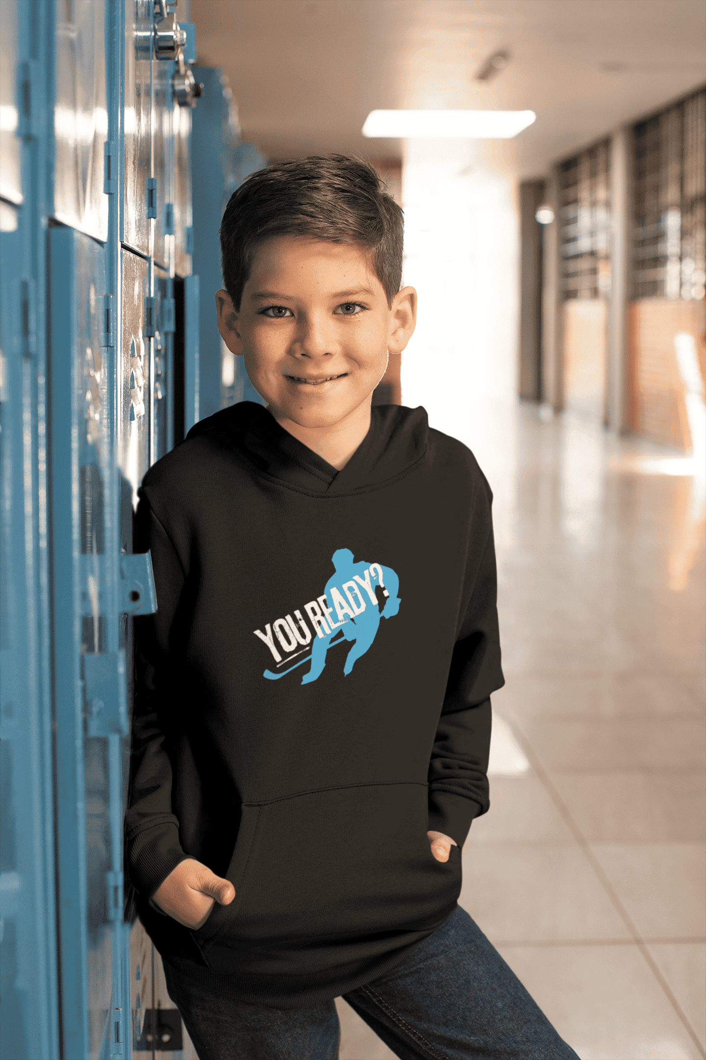 You Ready Kids Hoodie – Für kleine Hockey-Stars & kalte Game Days