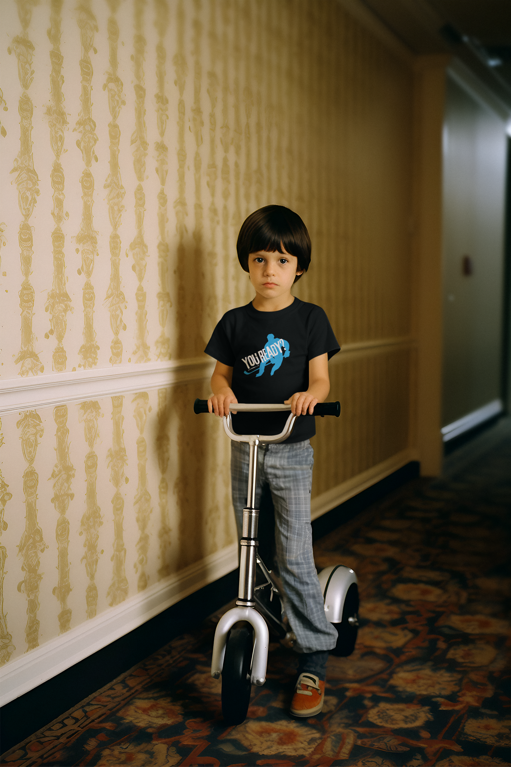 Kinder Basic T-Shirt "You Ready?"