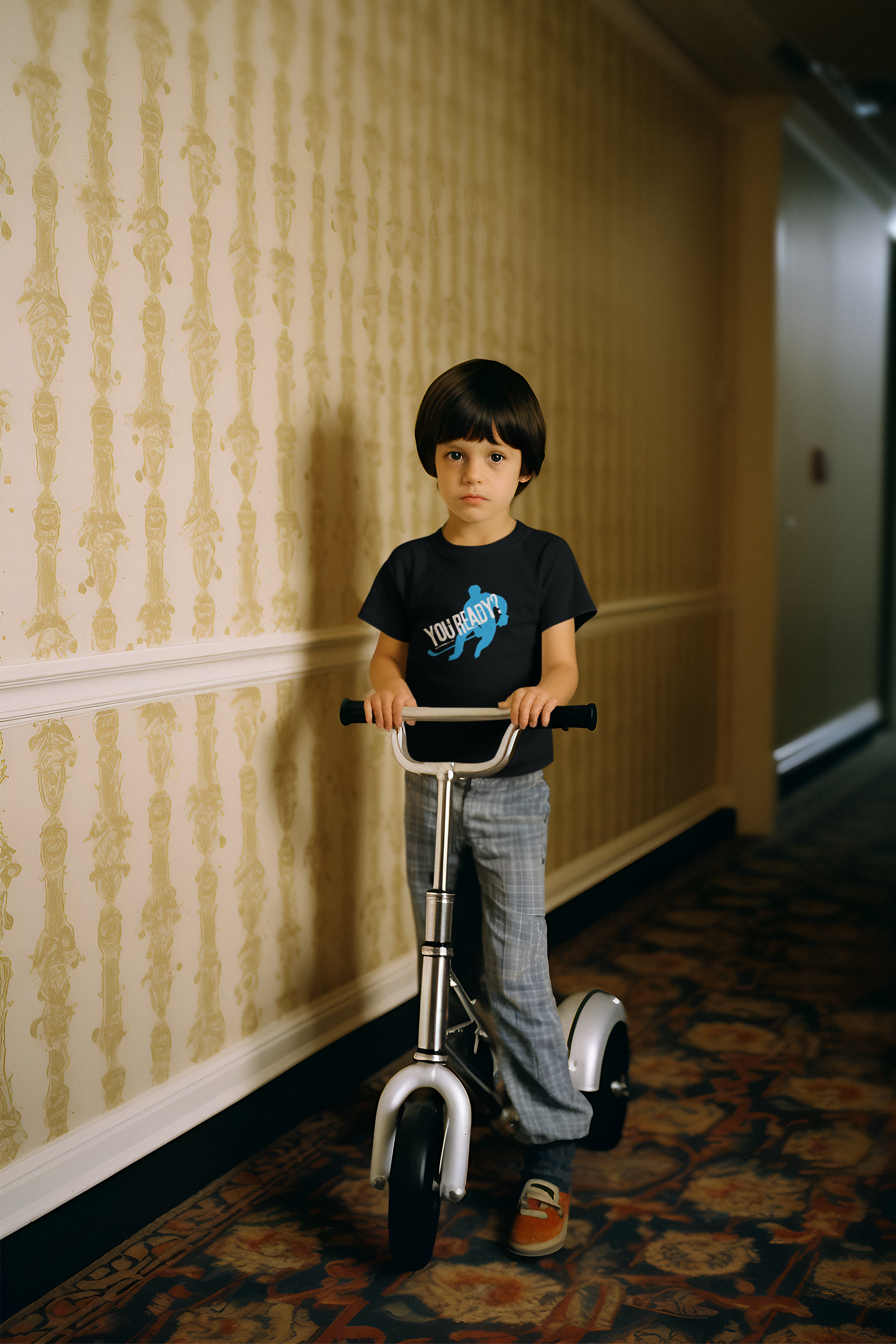 Kinder Basic T-Shirt "You Ready?"